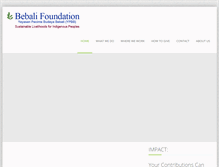 Tablet Screenshot of bebali.org